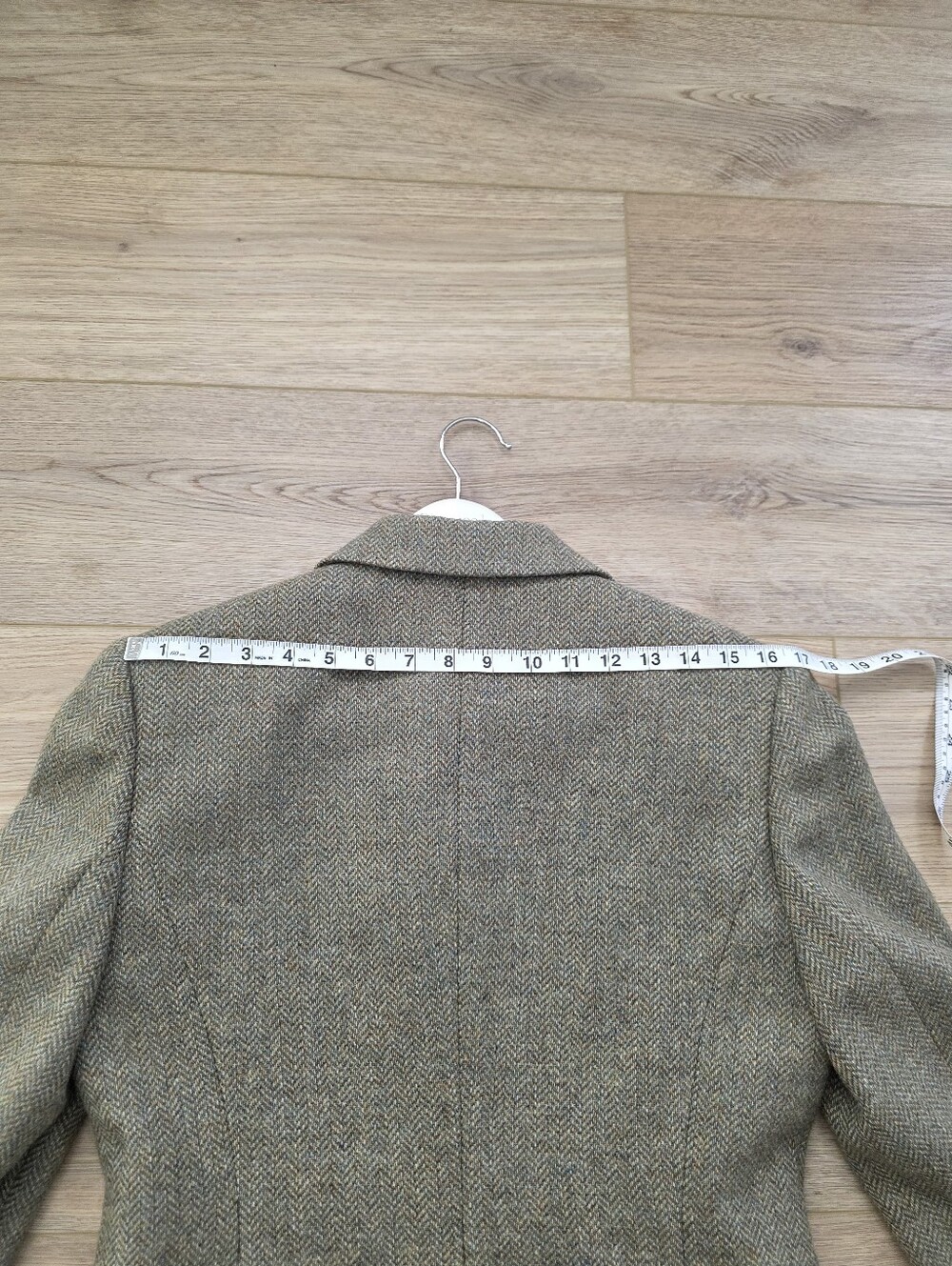 NEW Lauren Ralph Lauren Wool Tweed Blazer Riding Jacket Size 8 DEADSTOCK - Picture 10 of 16